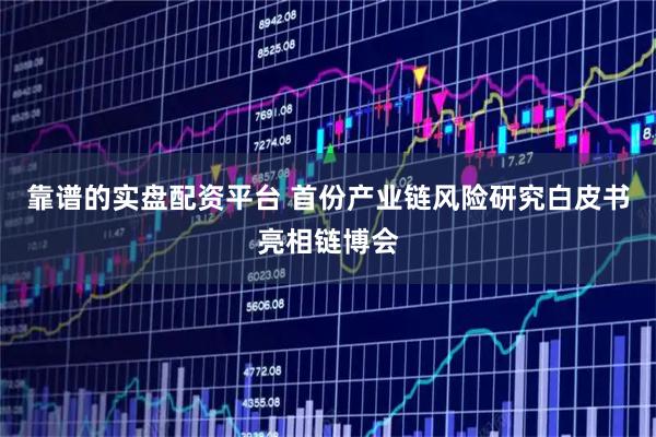 靠谱的实盘配资平台 首份产业链风险研究白皮书亮相链博会